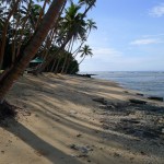 The beach at Namale Resort & Spa in Fiji