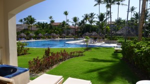 View from room at Majestic Colonial resort, Punta Cana