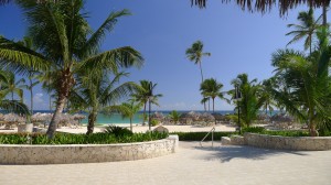 Beach at Majestic Colonial resort, Punta Cana